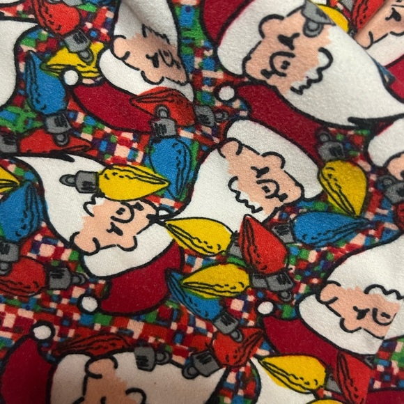 Nwot rare Santa OS LULAROE leggings - Picture 5 of 7